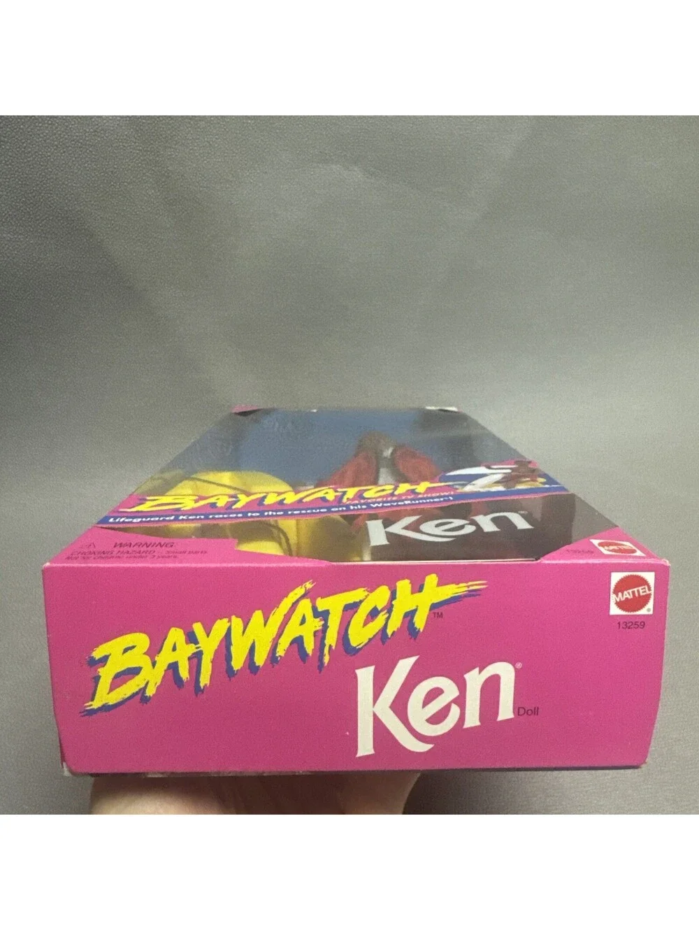 1994 African American Baywatch Lifeguard Ken Doll With Waverunner 13259 NIB